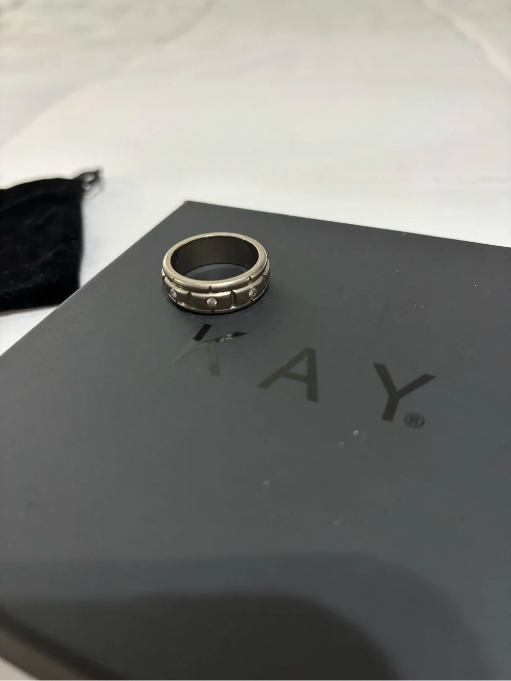 Kay Jewelers classic platinum